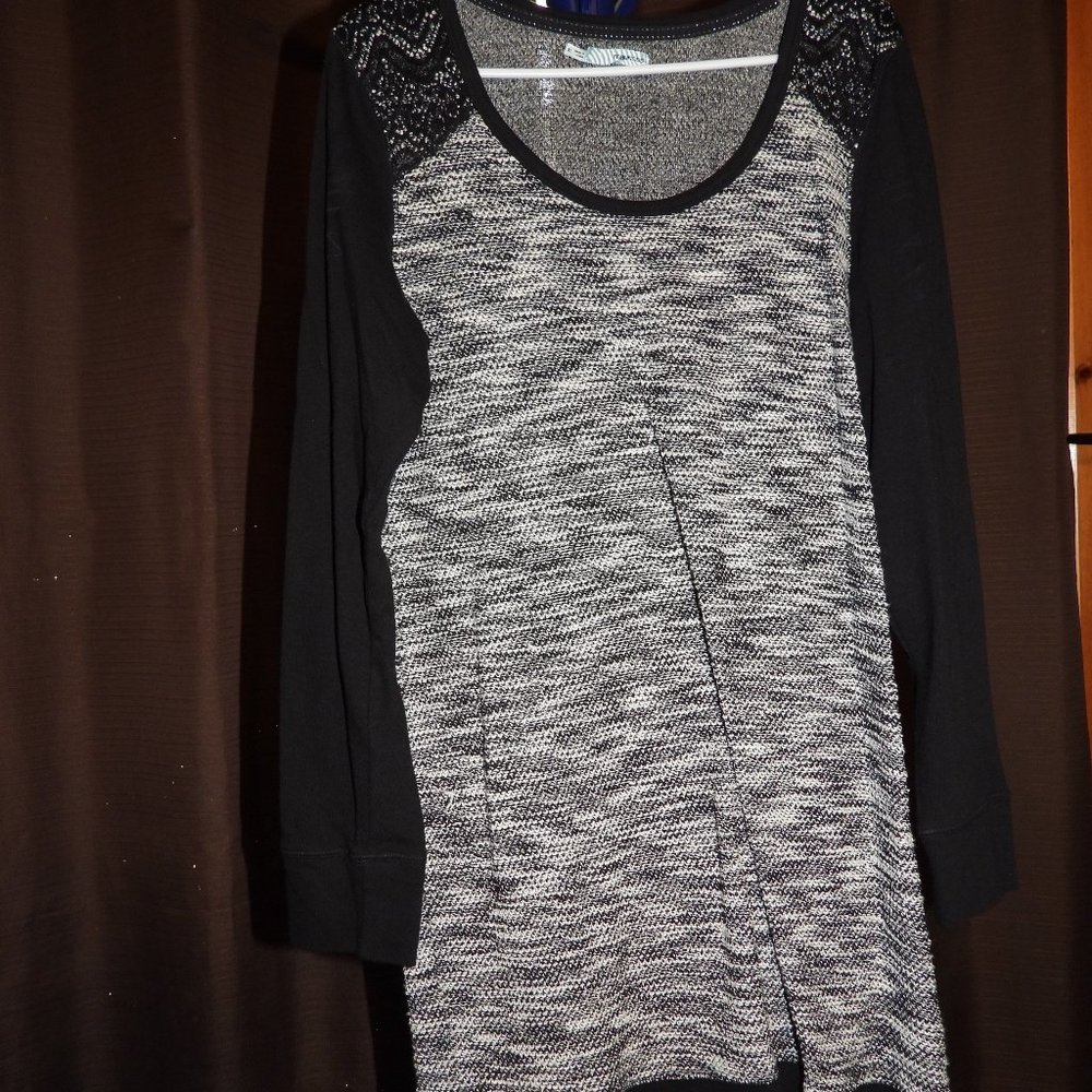 Maurices Sweater Dress with Lace Detail